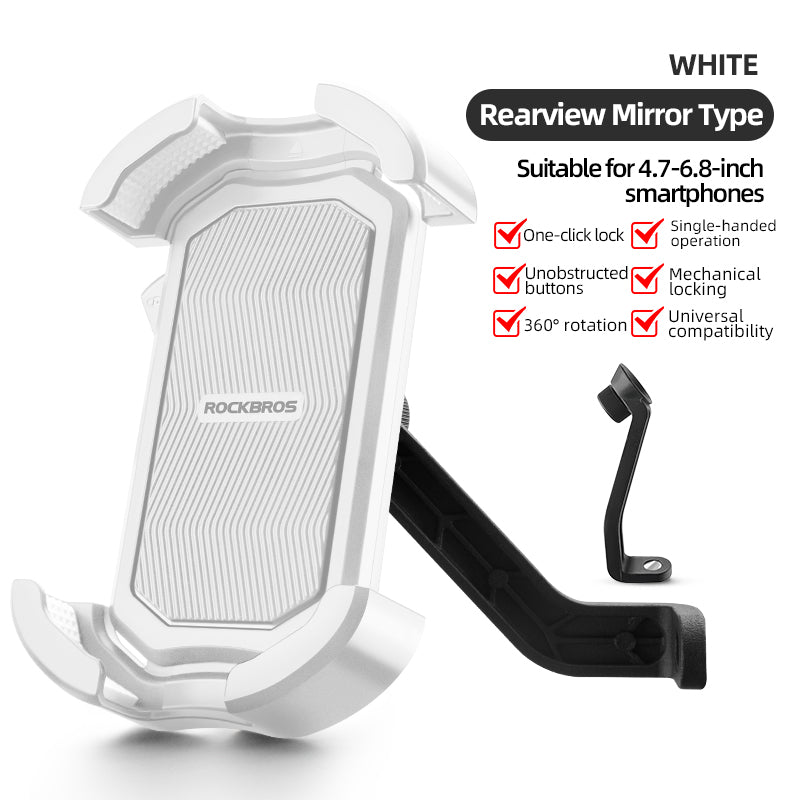 #Type_Rearview Mirror #color_White