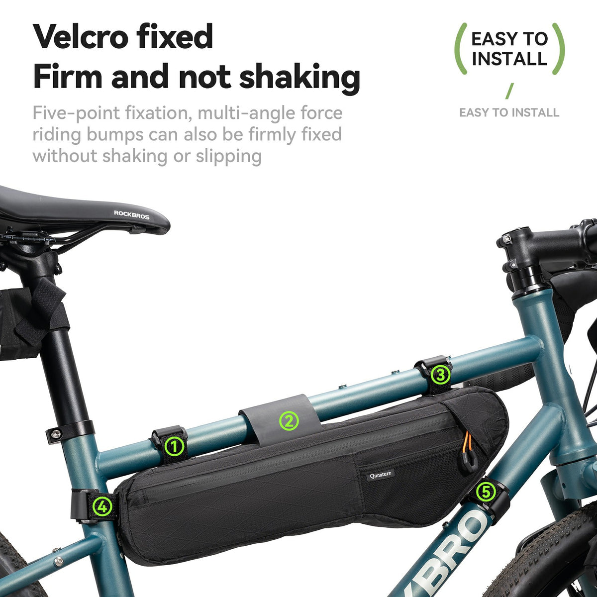 mtb and road bikepacking bag with durable construction