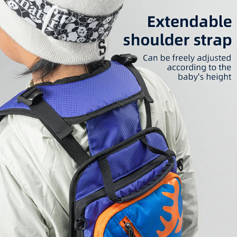 Qunature Kids’ Ski Training Backpack With Traction Rope-H53
