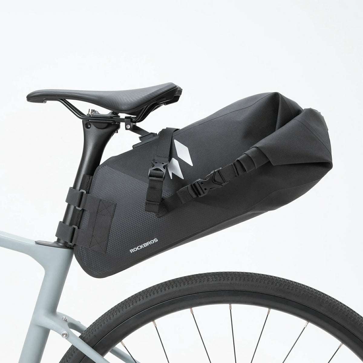 Bolsa trasera impermeable para bicicleta RideMate 13L