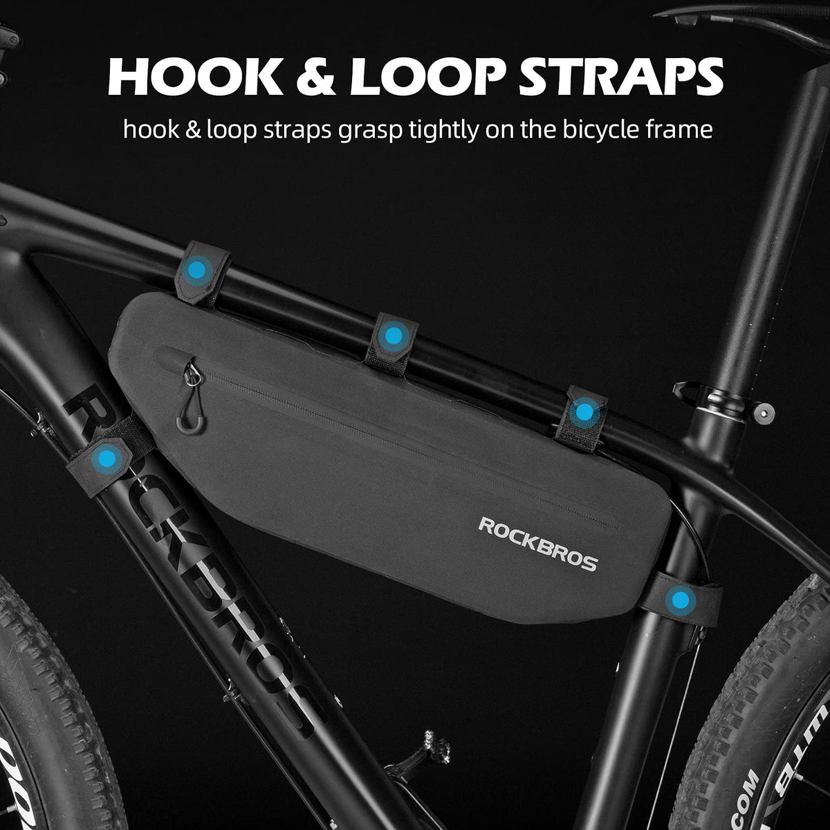 bike triangle storage bag