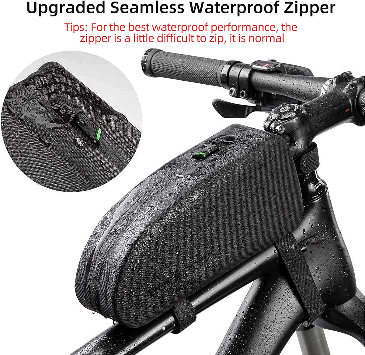bicycle front frame bag