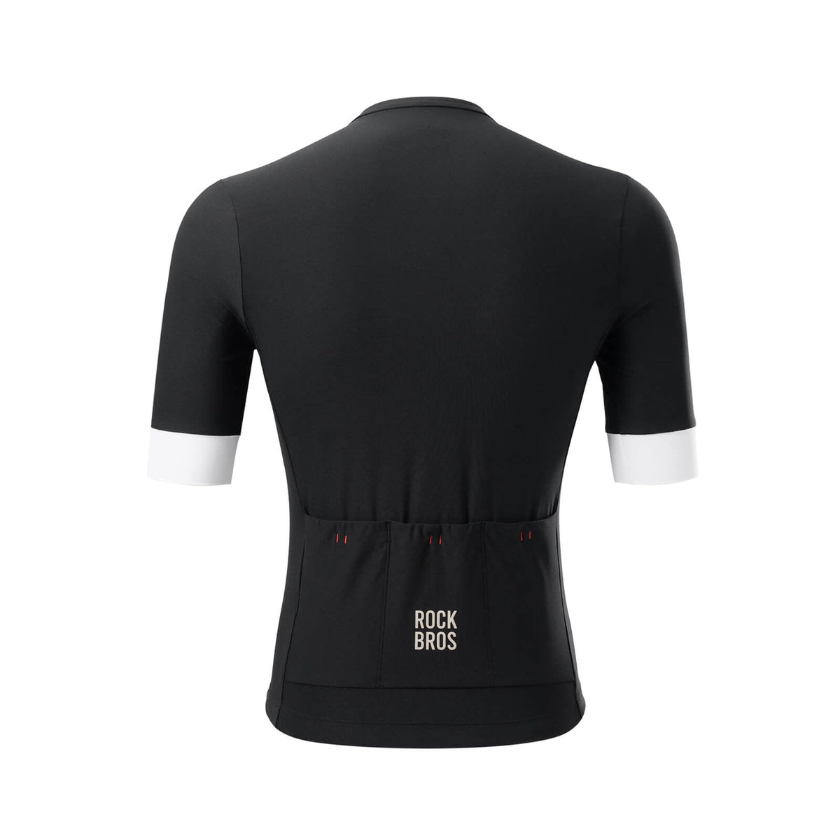 ROCKBROS breathable colourblock cycling jersey for summer road cycling.