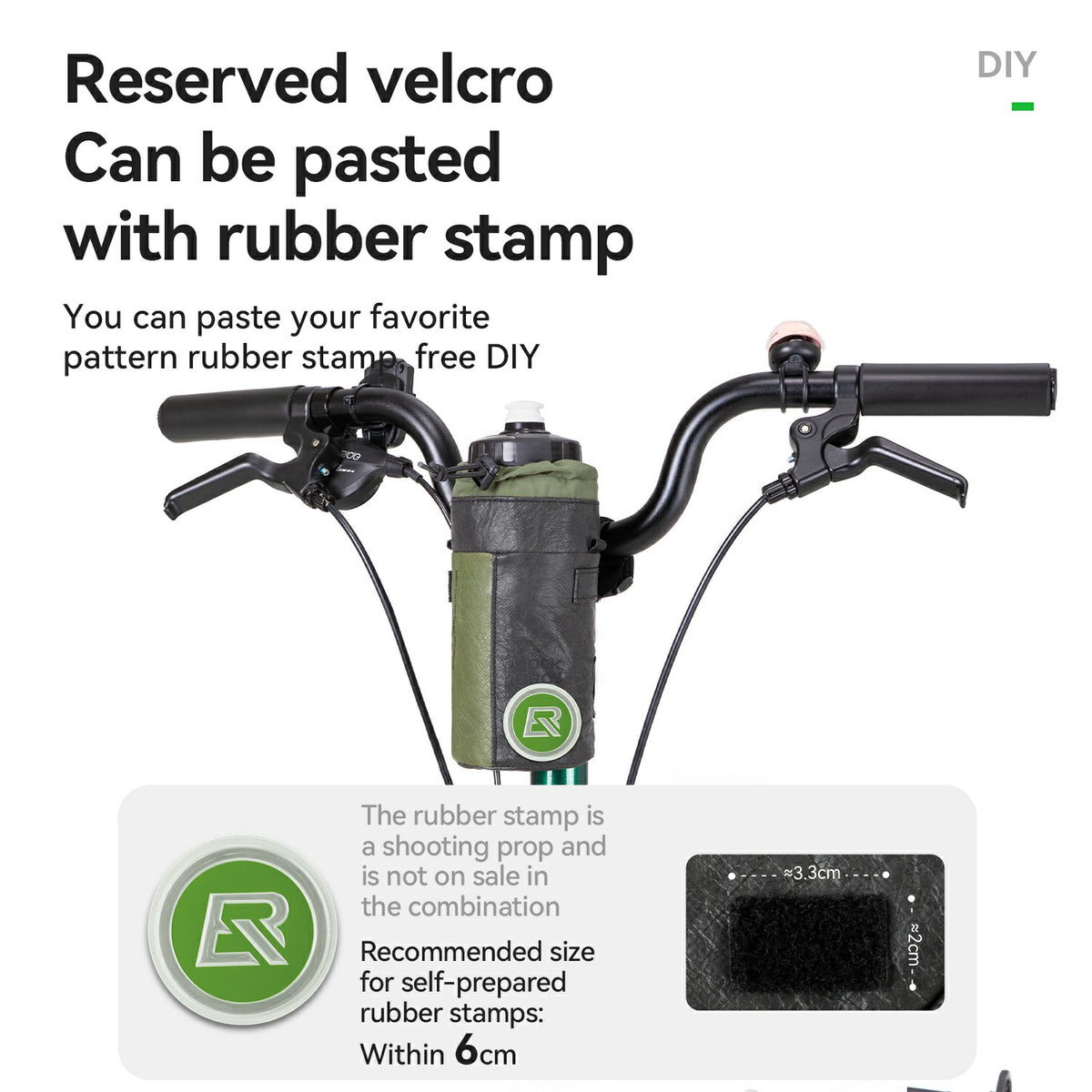 rockbros lightweight tyvek bike water bottle bag