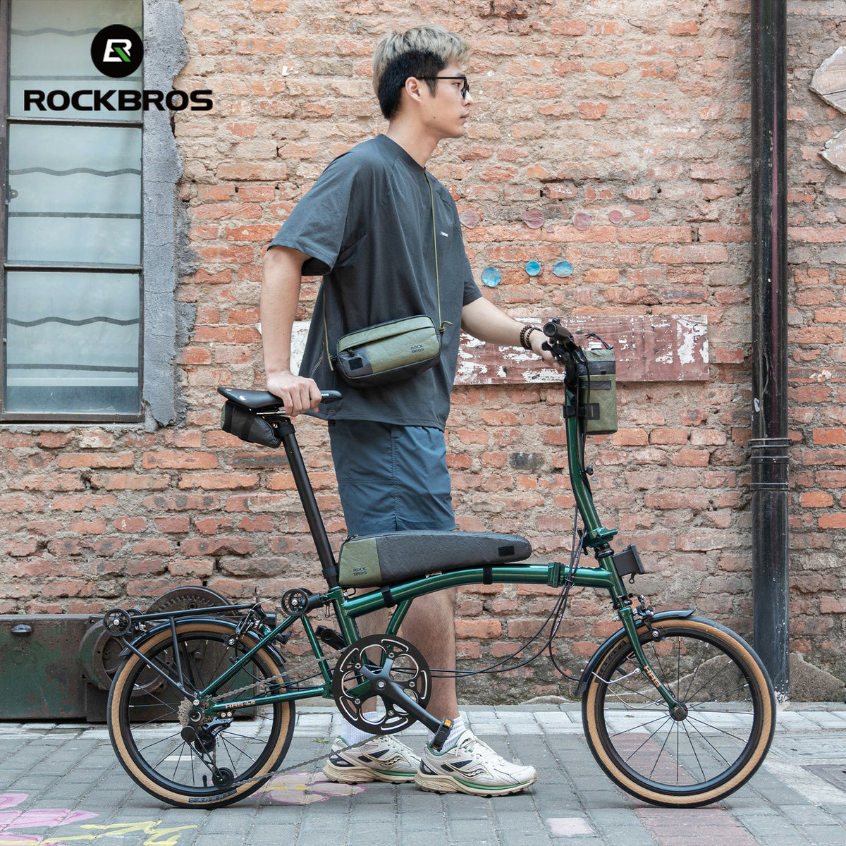 portable eco-friendly waterproof bike frame bag