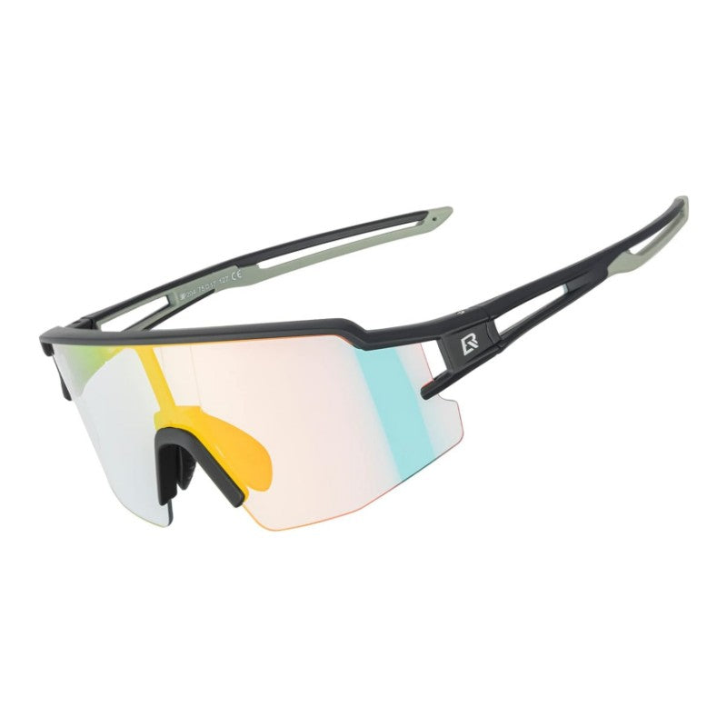 rockbros photochromic cycling glasses with uv protection#color_grey