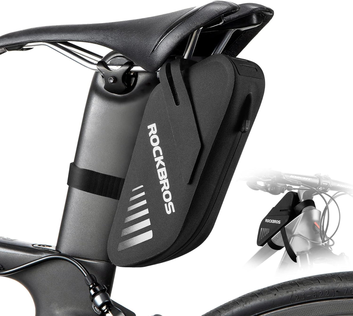 rockbros waterproof saddle bag