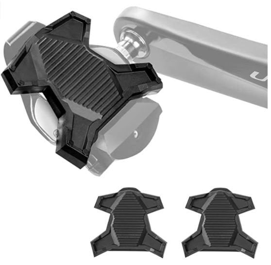 ROCKBROS Adaptador de pedales PP20 para bicicleta SPD-SL/KEO Negro 1 par