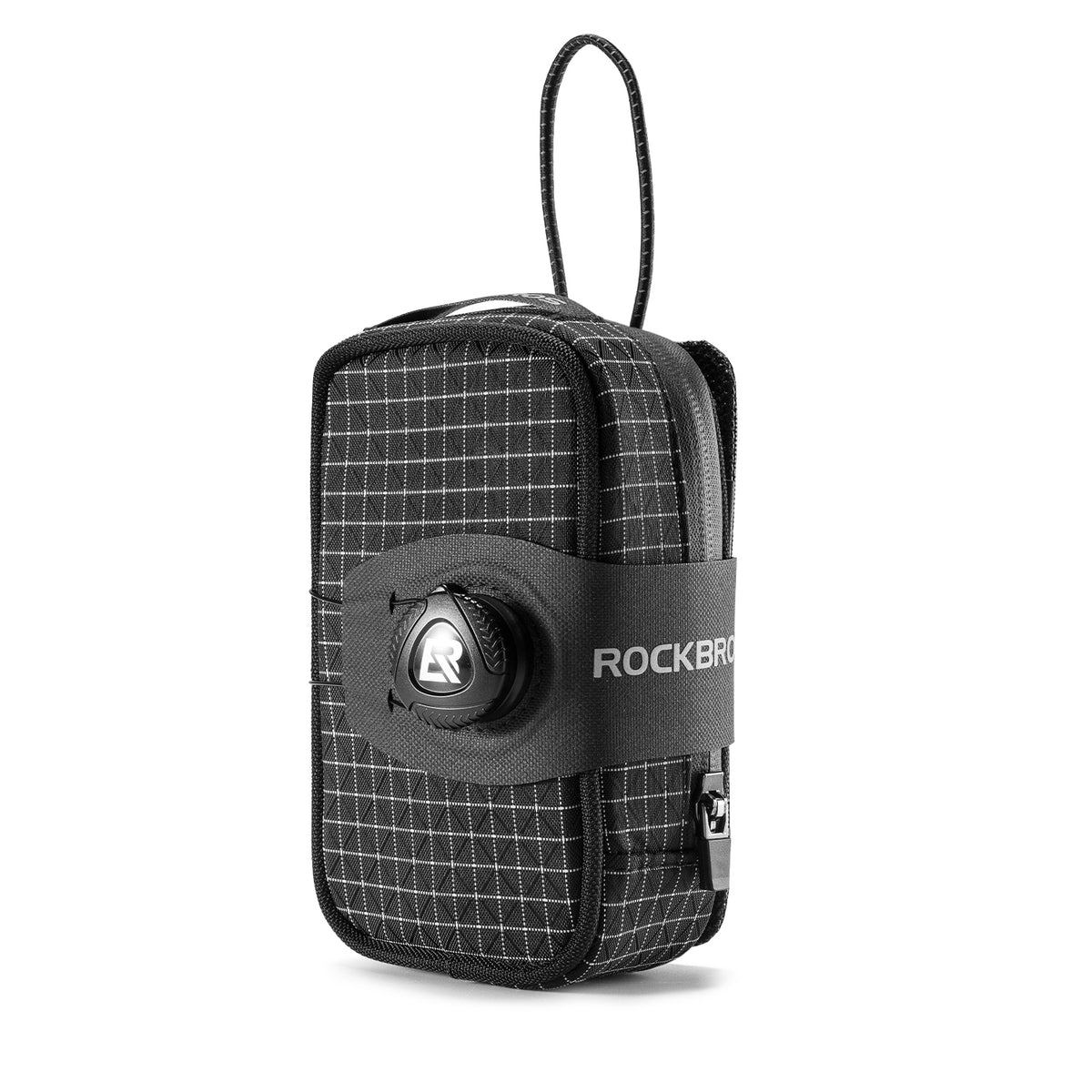 rockbros road bike tail bag compact knob self-locking #color_grid