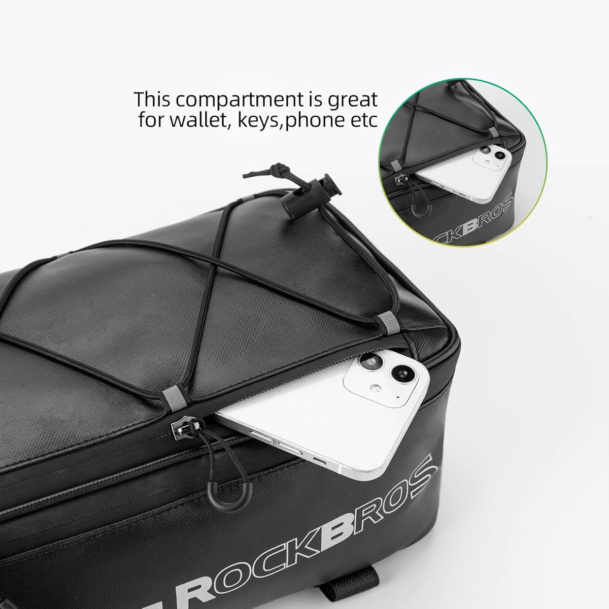 rockbros bike rack pouch