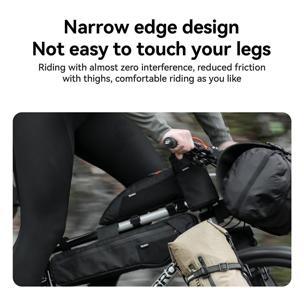 splash proof and tear resistant bikepacking bag