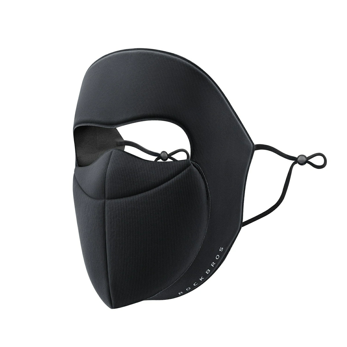 Lightweight outdoor face mask for cycling #Color_Black