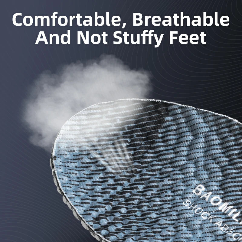 Sports Shock-Absorbing Insoles 3 Pairs