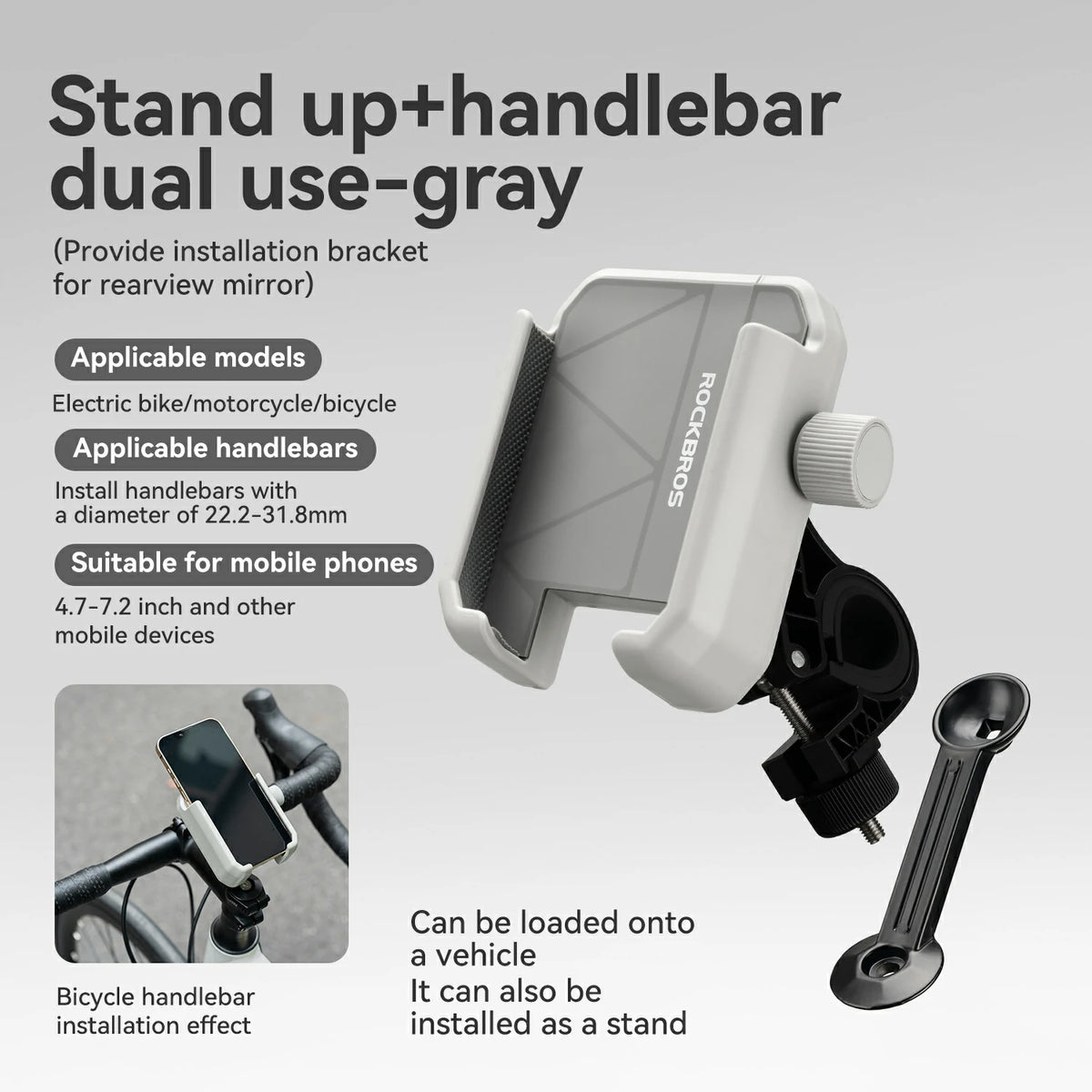 #Color_Gray Size_Stand up+handlebar Style