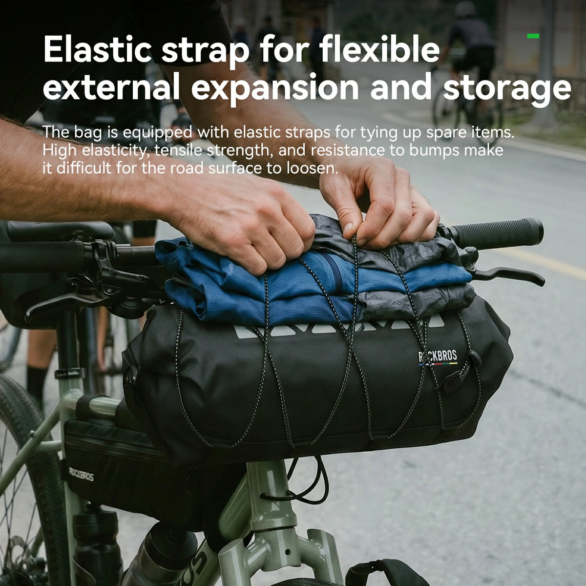 TL-170 7L 100% Waterproof Bike Handlebar Bag ROAD TO SKY