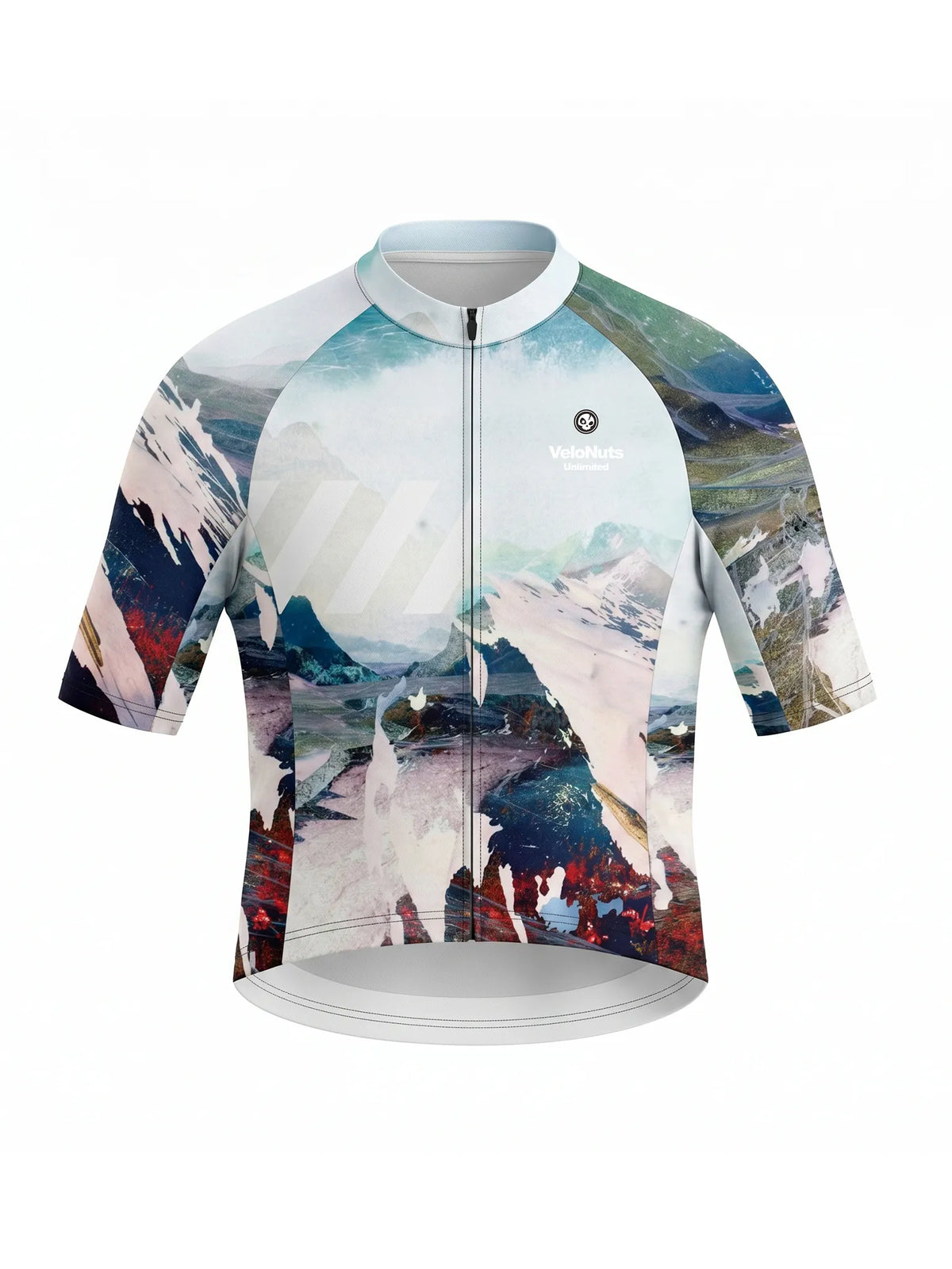 Men's Cycling Jersey Terrain Blocks#Type_Alpine Fracture