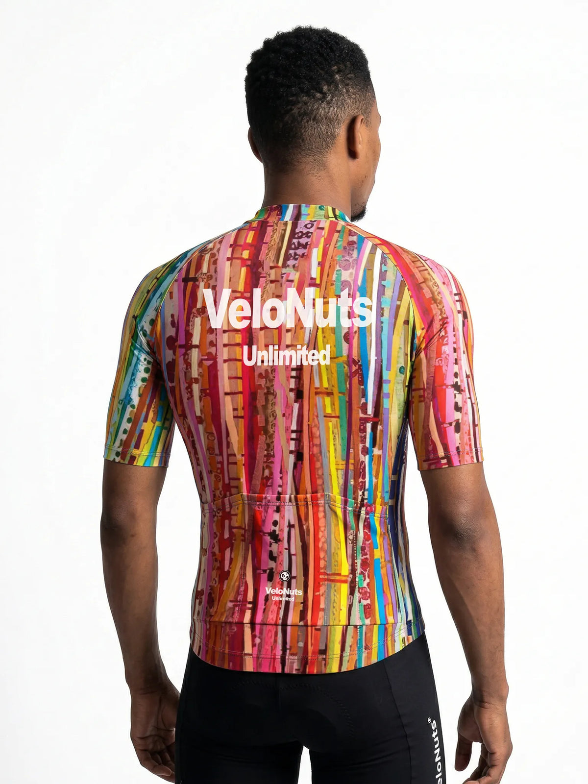 Men's Cycling Jersey Terrain Blocks#Type_Carnival Strata