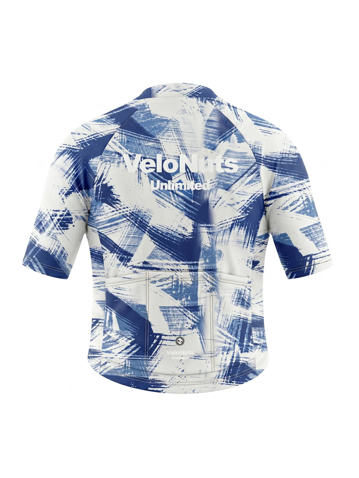 Men's Cycling Jersey Ink Burst#Type_Cobalt Strokes