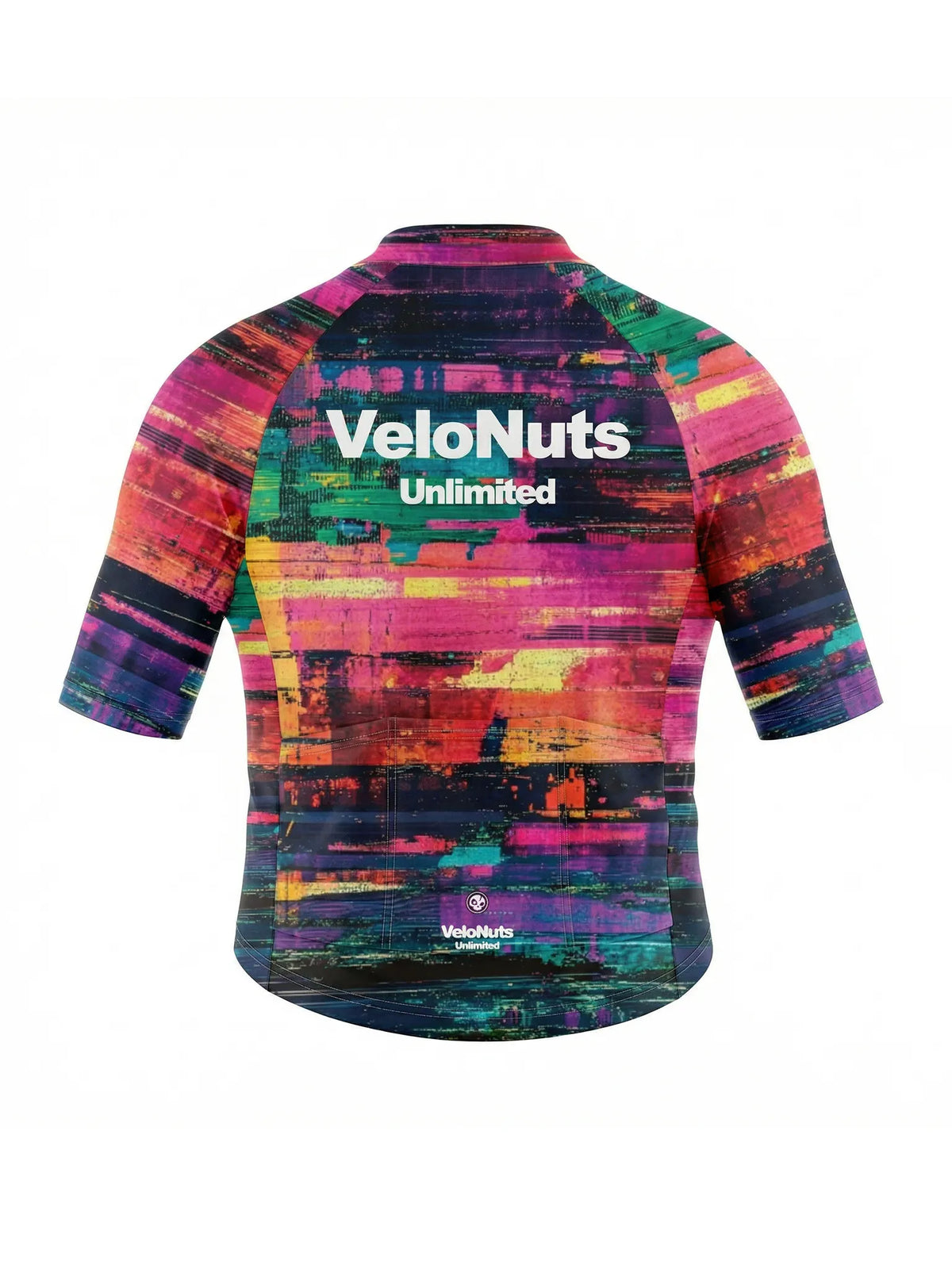 Men's Cycling Jersey Retro Signal#Type_Neon Glitch