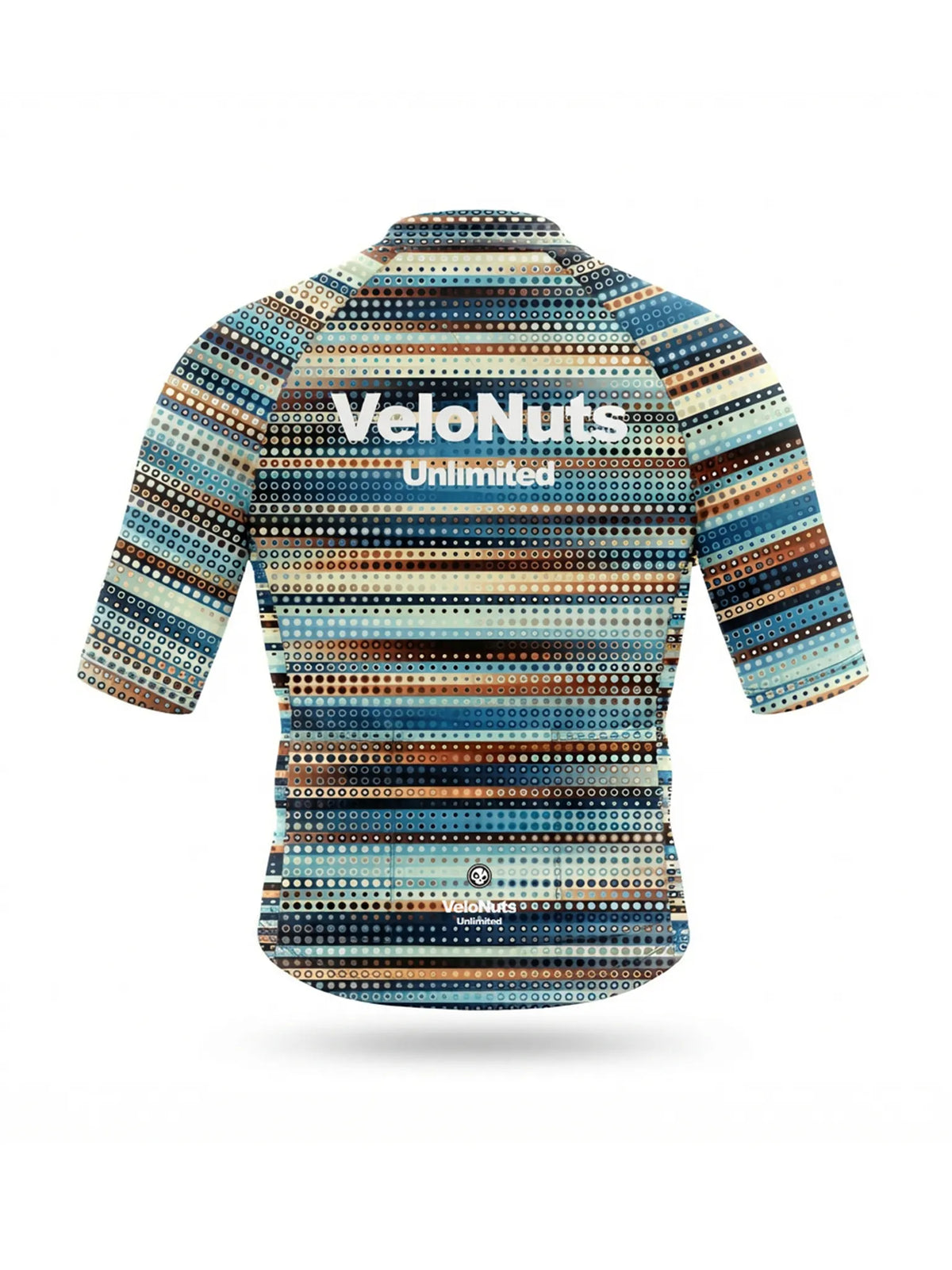 Men's Cycling Jersey Retro Signal#Type_Dotwave Stripe