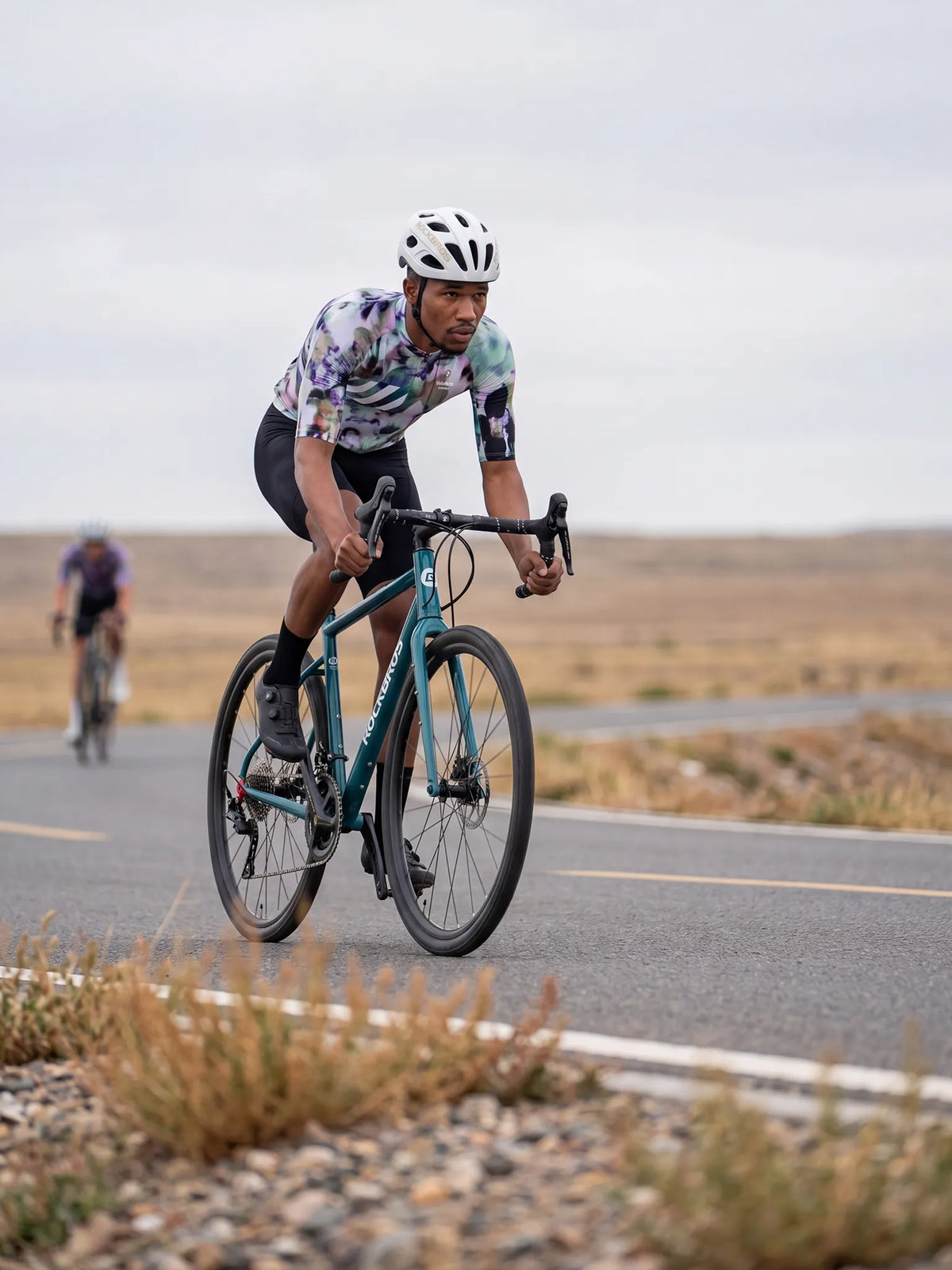 Men's Cycling Jersey Biolume Garden#Type_Glitch Bloom