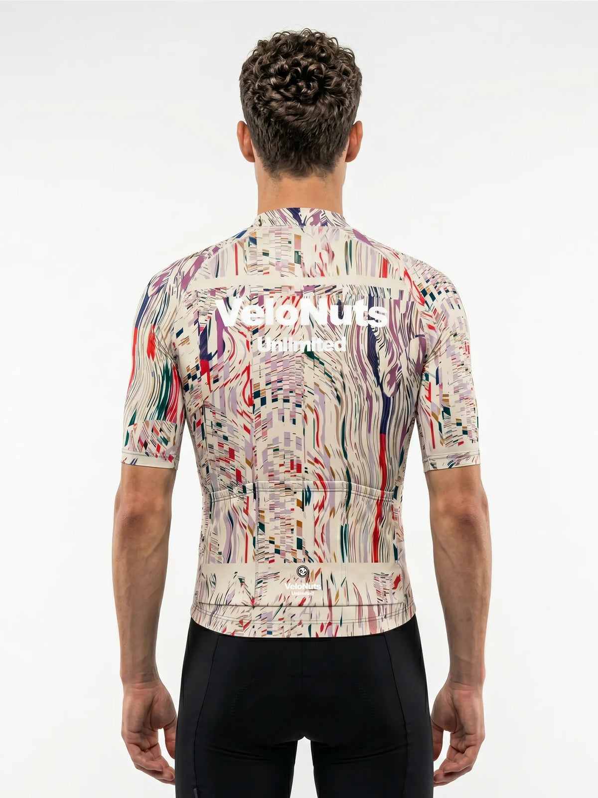 Men's Cycling Jersey Neon Condense#Type_Magenta Noise