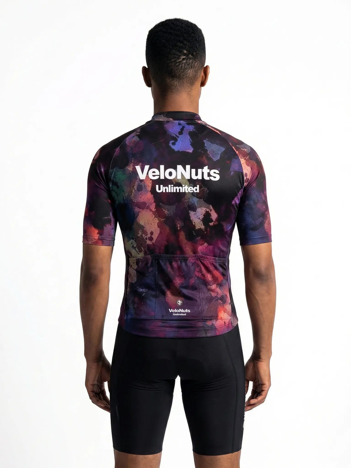 Men's Cycling Jersey Wild Garden#Type_Midnight Petals