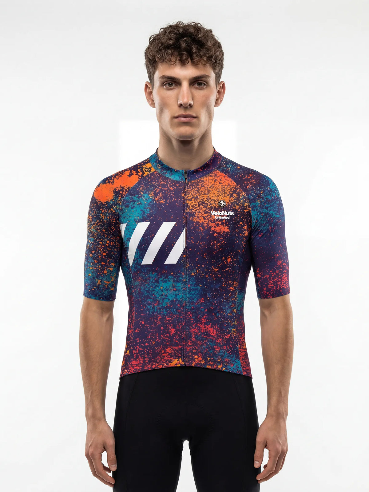 Men's Cycling Jersey Ink Burst#Type_Solar Spray