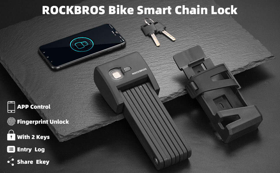 Does your bike need a lock? Recommend the smart anti-theft folding bike lock