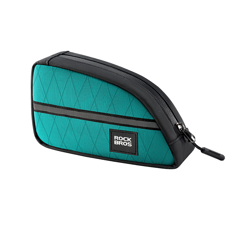 ROCKBROS Bicycle Top Tube Bag Bike Front Frame Bag Waterproof Nylon Pouch Pack 0.9L