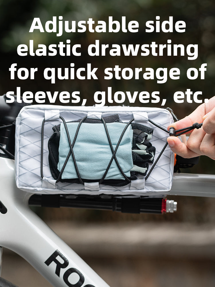 ROCKBROS 1L Bicycle Tube Bag - Dual Storage & Portable Shoulder Bag - ROCKBROS