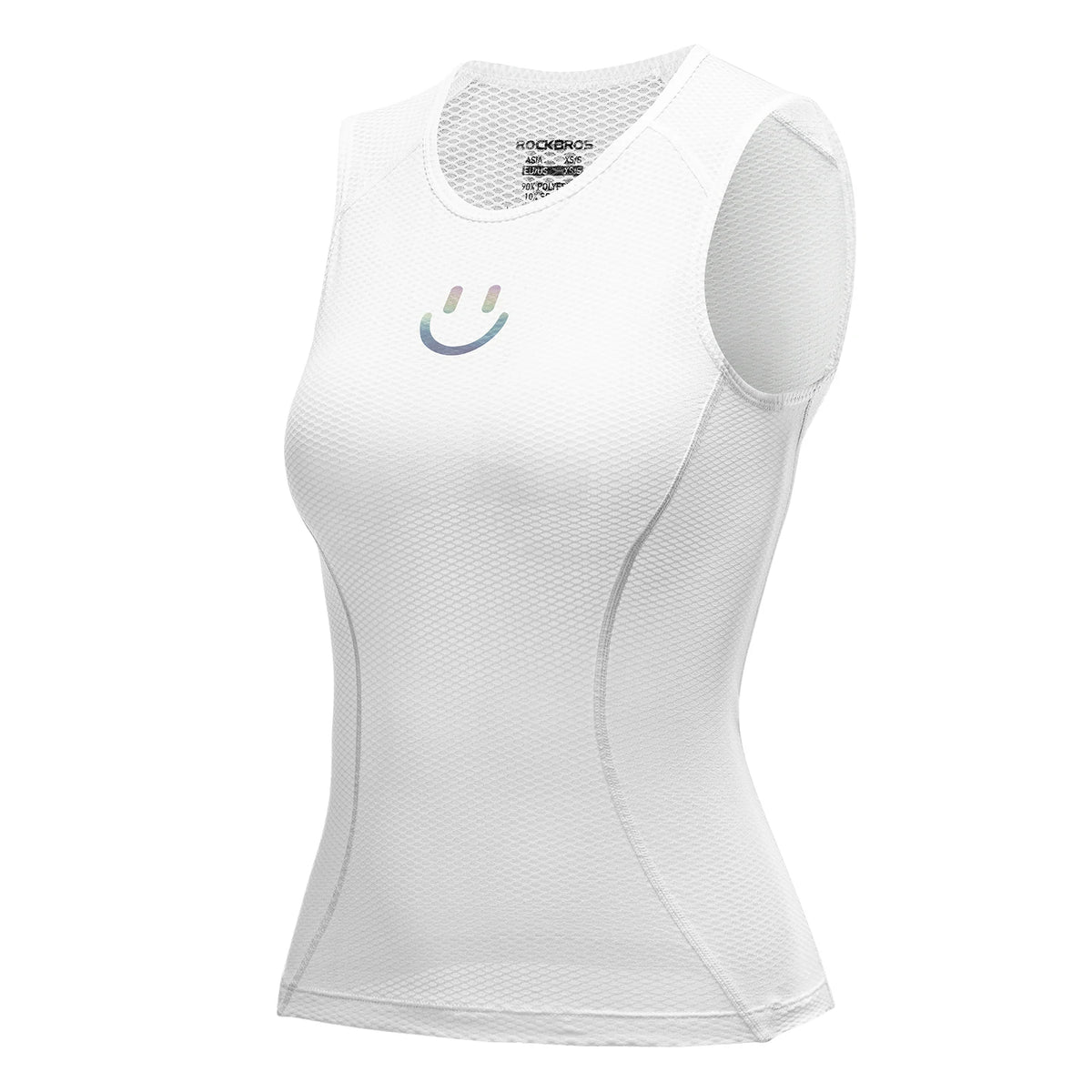 ROCKBROS Breathable Mesh Sleeveless Quick Dry Slim Cycling Base Layer for Women