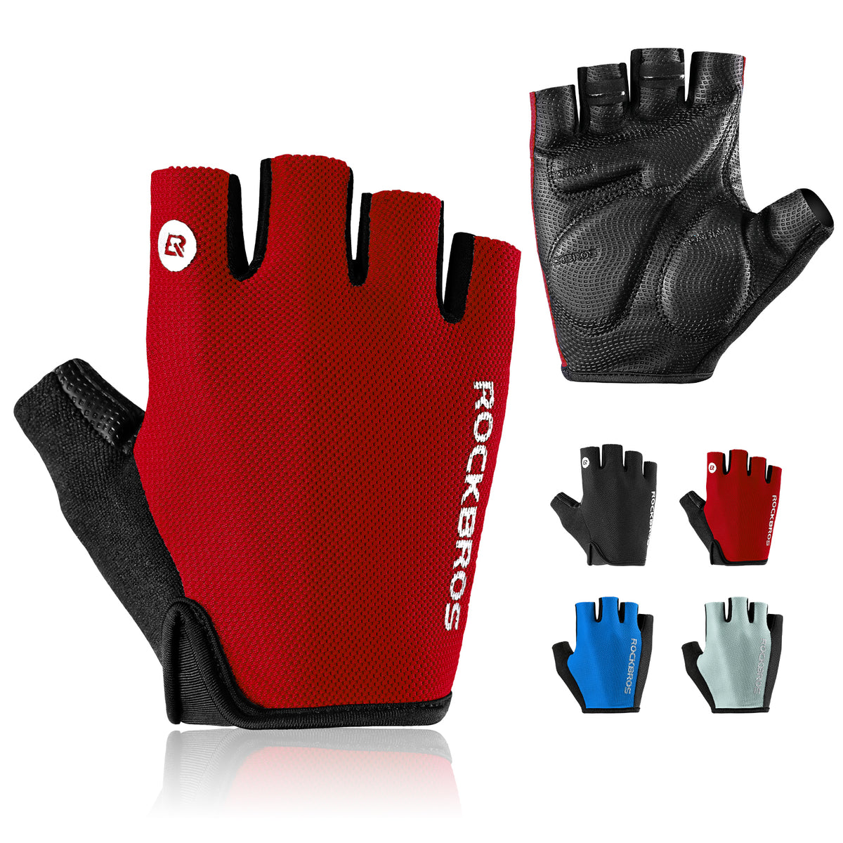 Guantes de Ciclismo para Hombres y Mujeres - Guantes de Bicicleta Transpirables