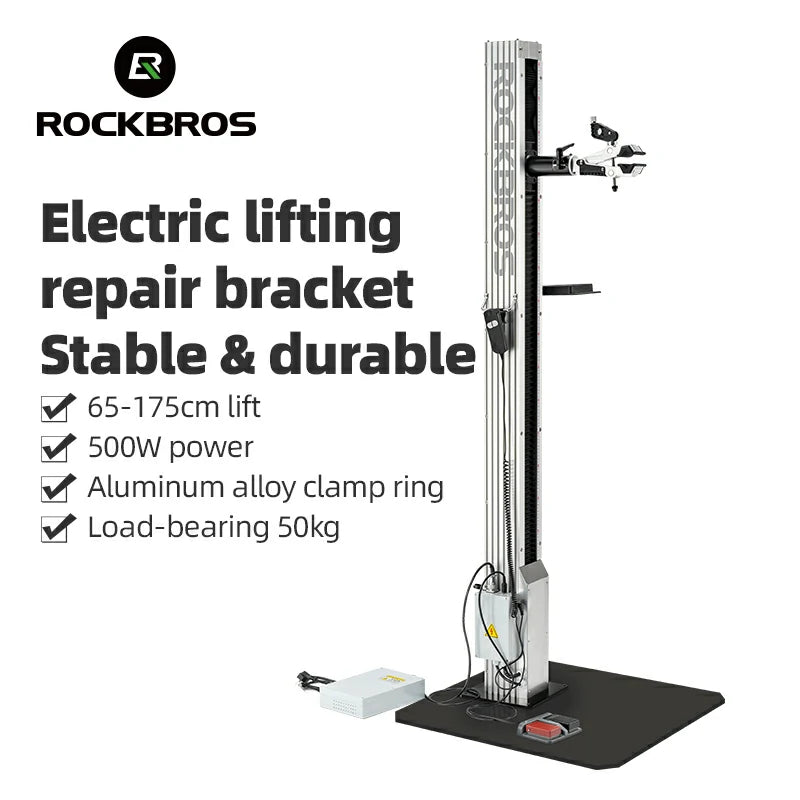 Electric Lifting Bike Repair Stand for Heavy E-Bikes