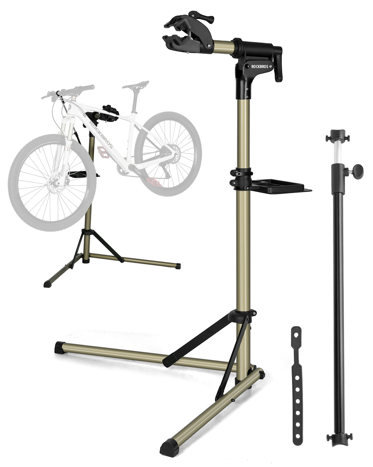 ROCKBROS Bike Repair Stand 65 lbs Capacity for Home Mechanic Maintenance - ROCKBROS