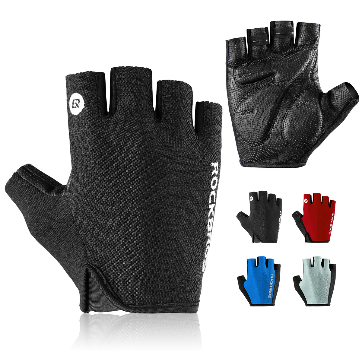 Guantes de Ciclismo para Hombres y Mujeres - Guantes de Bicicleta Transpirables