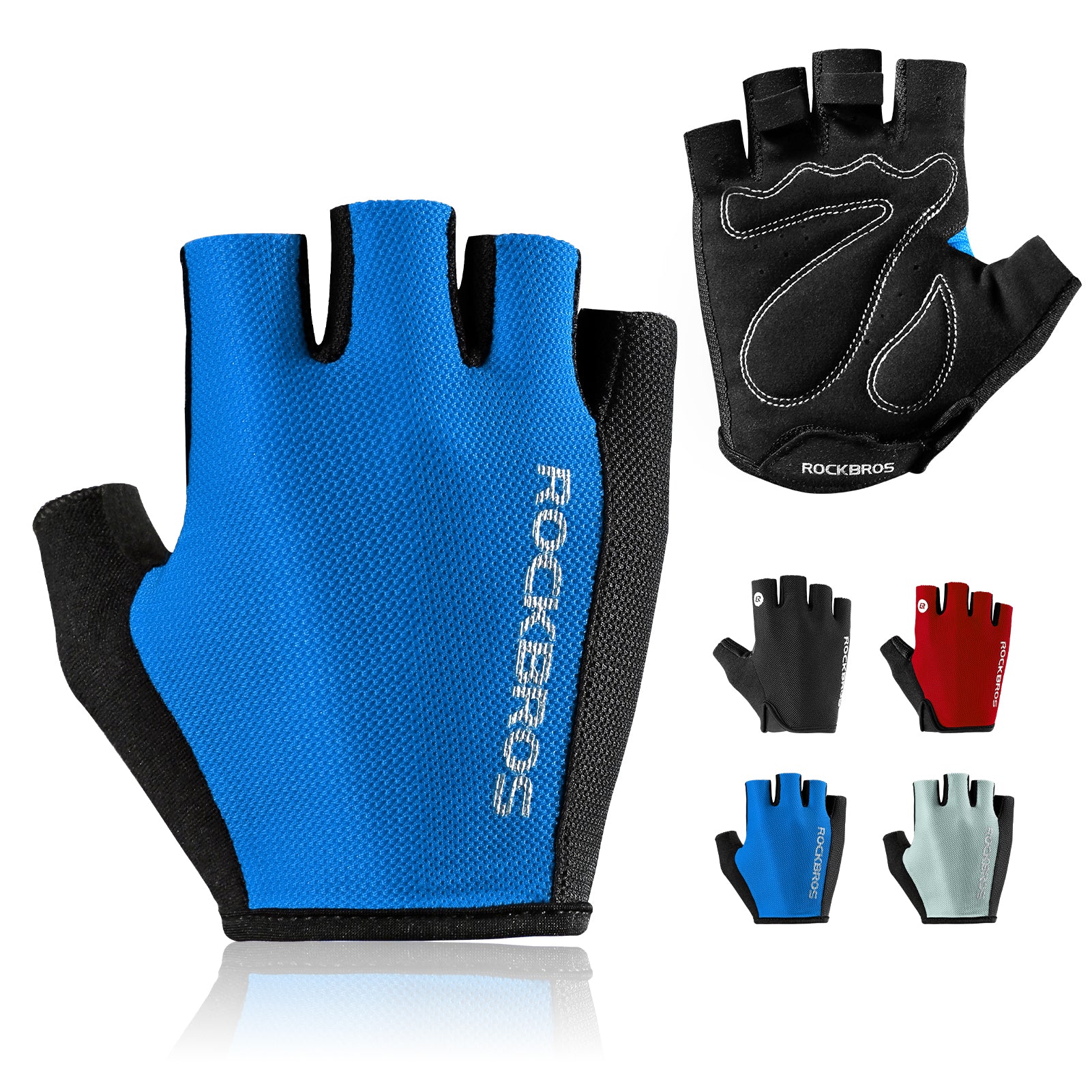 Guantes de Ciclismo para Hombres y Mujeres - Guantes de Bicicleta Transpirables