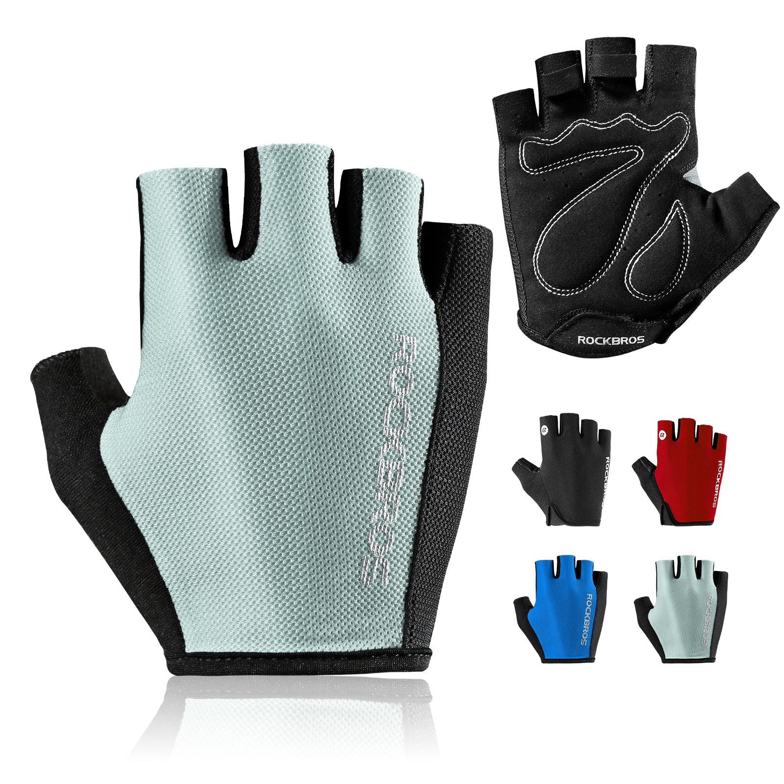 Guantes de Ciclismo para Hombres y Mujeres - Guantes de Bicicleta Transpirables