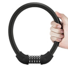 ROCKBROS Candado de Cable de 5 Dígitos para Bicicleta, Candado de Combinación Portátil Ligero