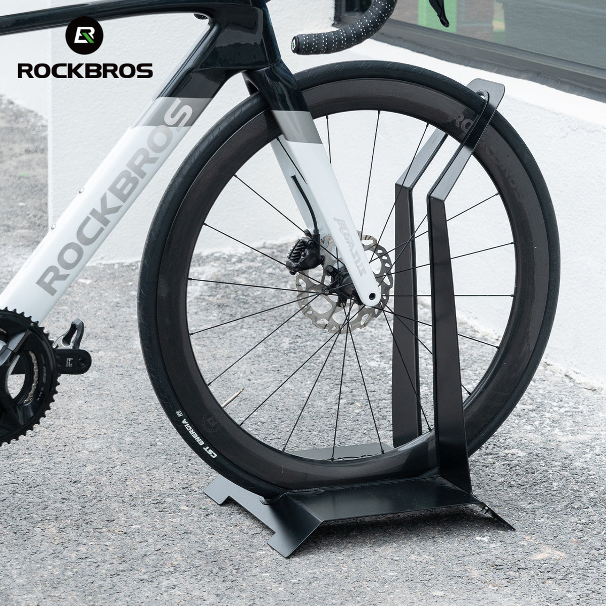 ROCKBROS-l-shaped-carbon-steel-bicycle-floor-stand-bike-parking-rack