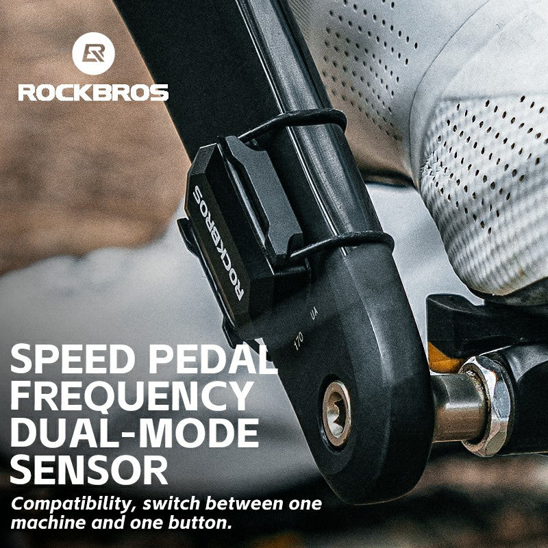 ROCKBROS RPM Cycling Speed Sensor for Road, Gravel and Mountain Bikes - ROCKBROS