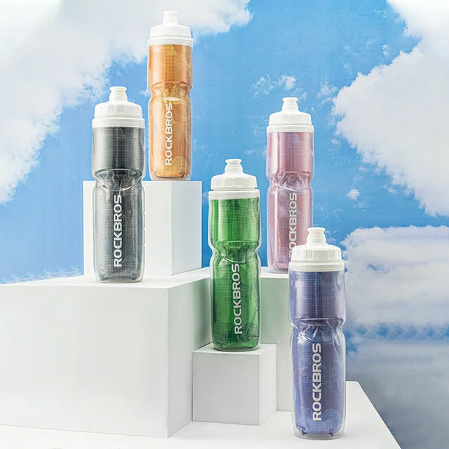 ROCKBROS 24OZ Insulated Bike Water Bottle