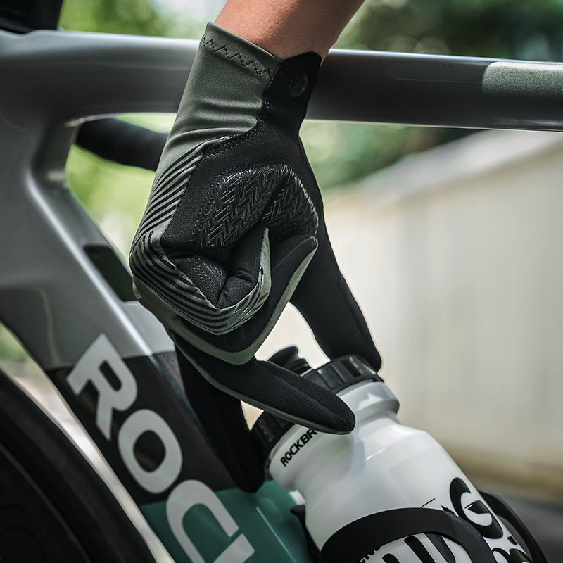 ROCKBROS MTB Gloves - Touch Screen, Anti-Slip Full Finger Cycling Gloves - ROCKBROSUSA