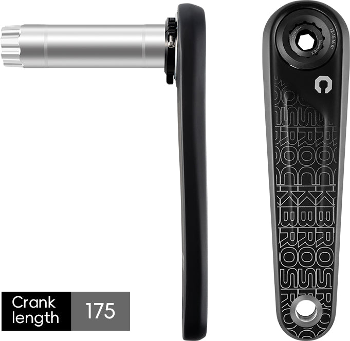 ROCKBROS Carbon Fiber Bike Crankset - ROCKBROS