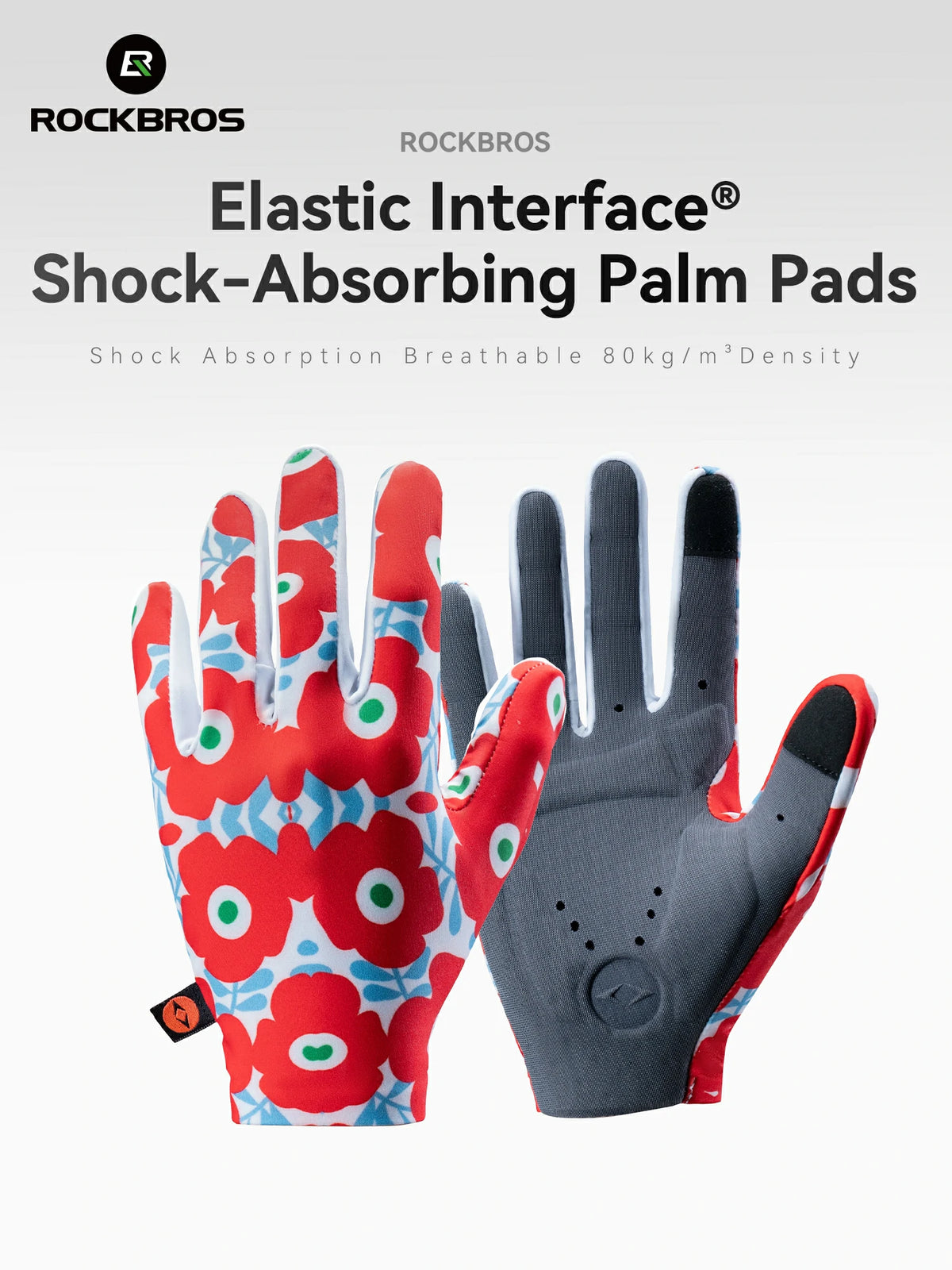 Full Finger Cycling Gloves, Touch‑Screen Thin Summer Bike Gloves