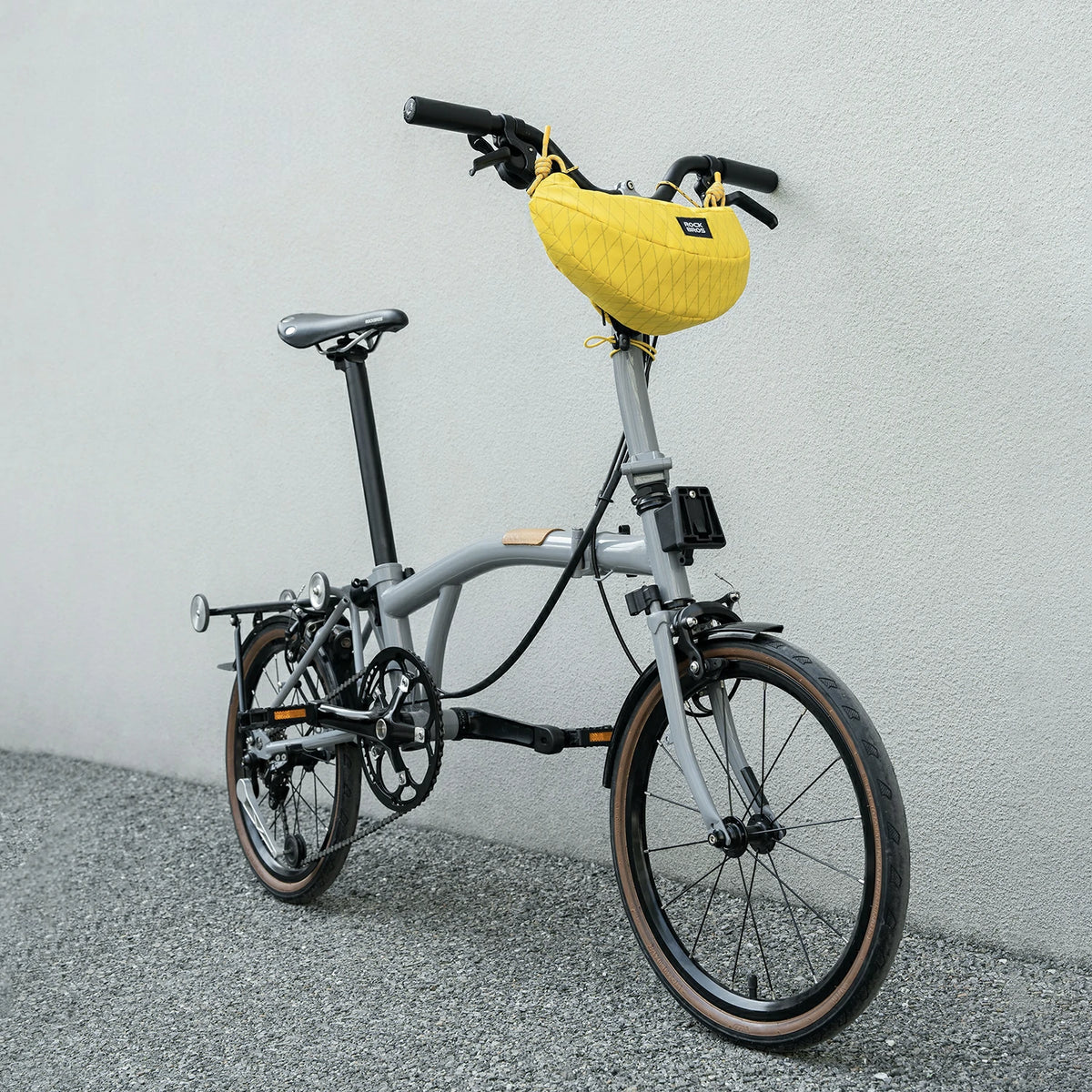 Bolsa de manillar Banana Bike, bolsa cruzada ligera para ciclismo de 1.8 L