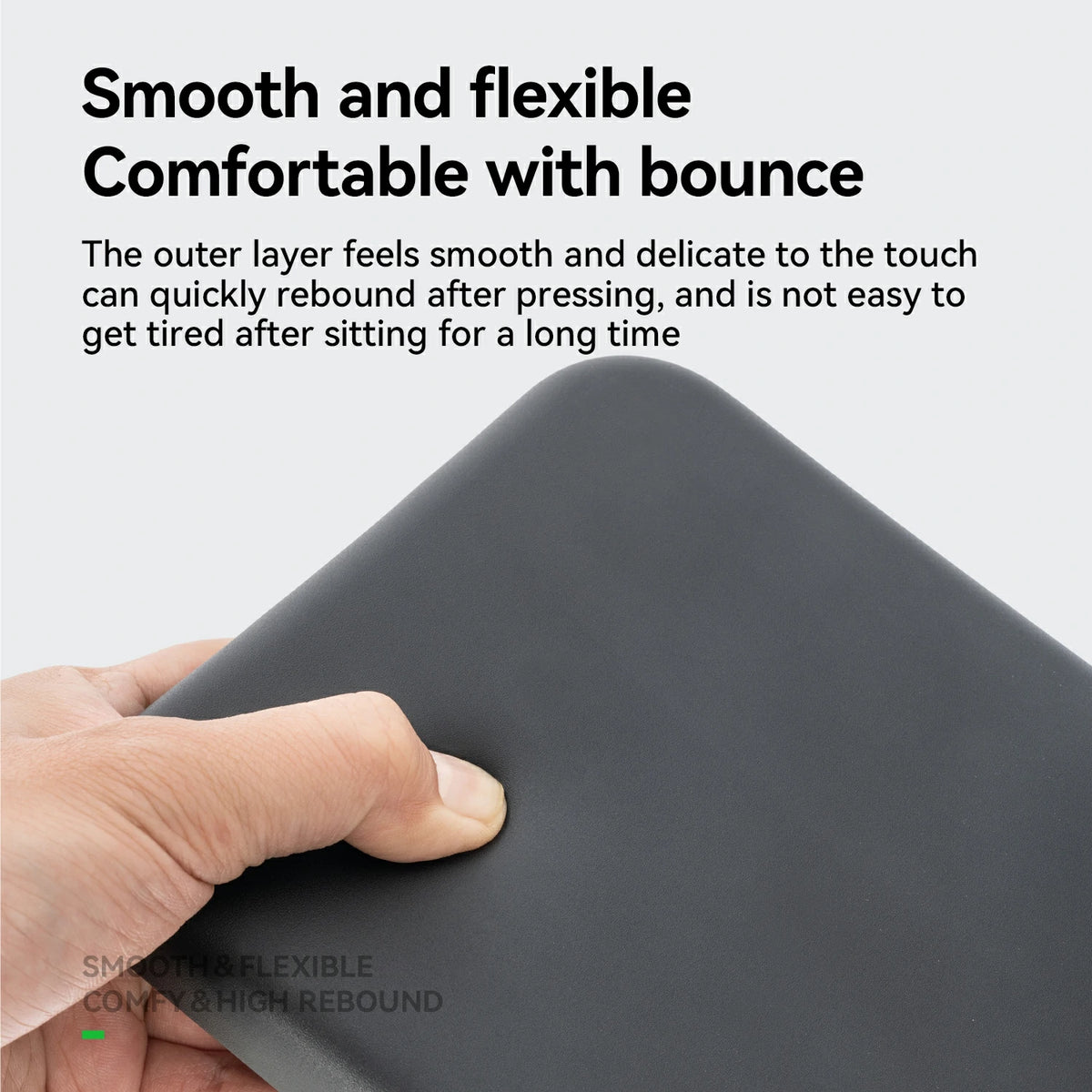 Comfortable PU Leather Bike Rear Seat Cushion for Racks
