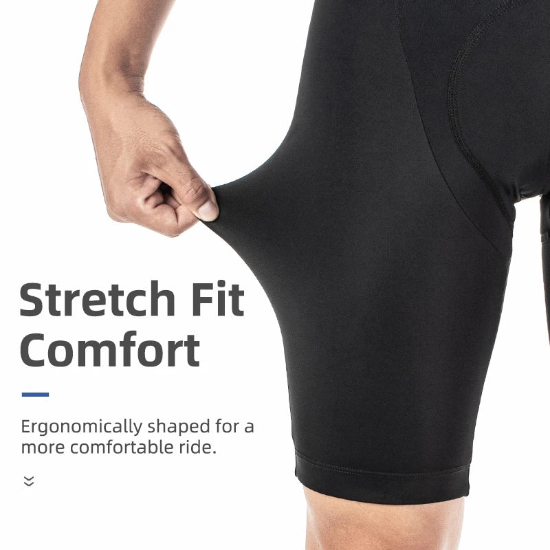 ROCKBROS Cycling Jersey Shorts Set Bike MTB Compression Wicking Sport Pants Breathable Coolmax Pad Pants For Men Women - ROCKBROSUSA