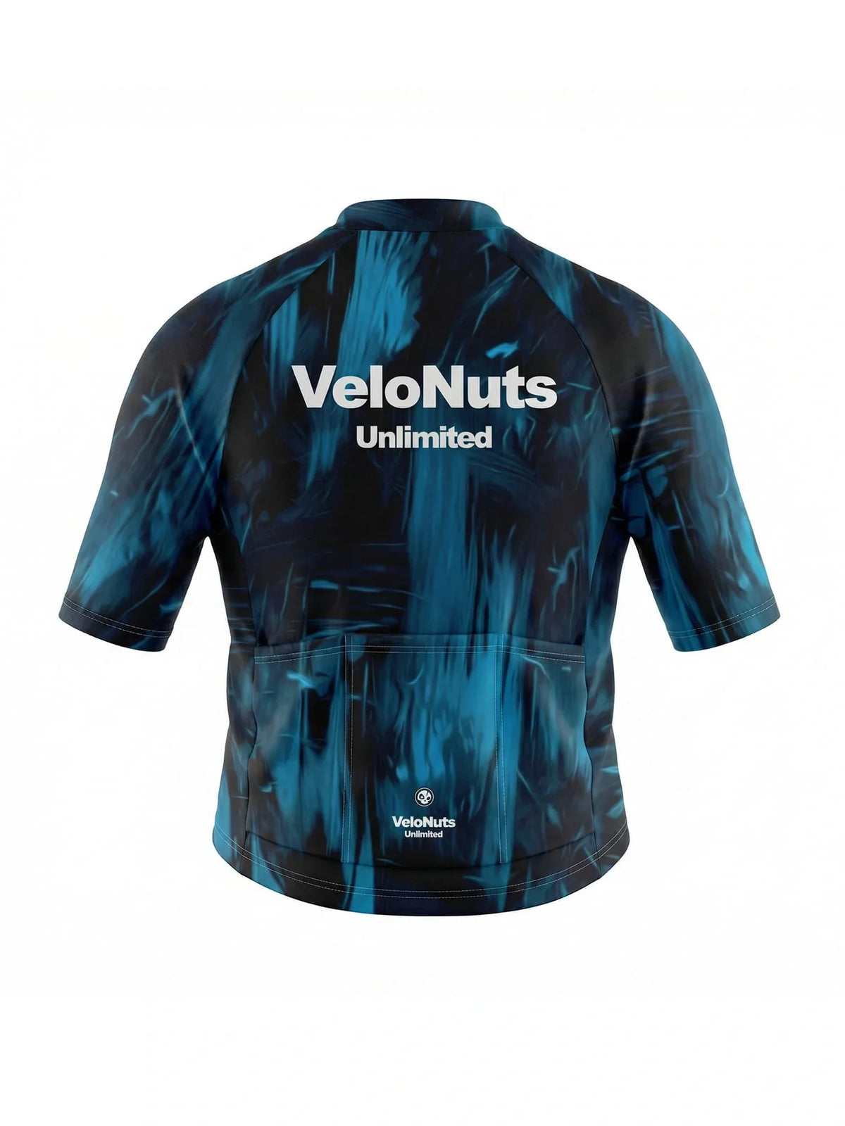 Women's Cycling Jersey Ink Burst#Type_Blue Phantom