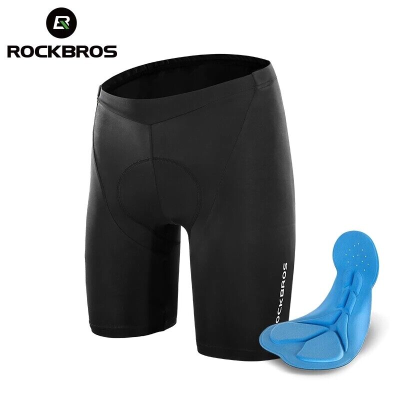ROCKBROS Cycling Jersey Shorts Set Bike MTB Compression Wicking Sport Pants Breathable Coolmax Pad Pants For Men Women - ROCKBROSUSA